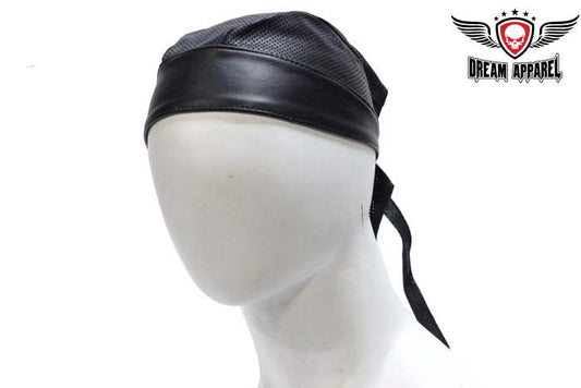 Biker Skull Cap with Perforation