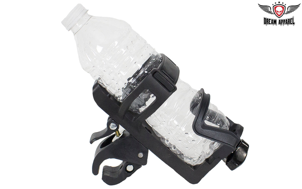 Black Adjustable Bottle & Drink Holder