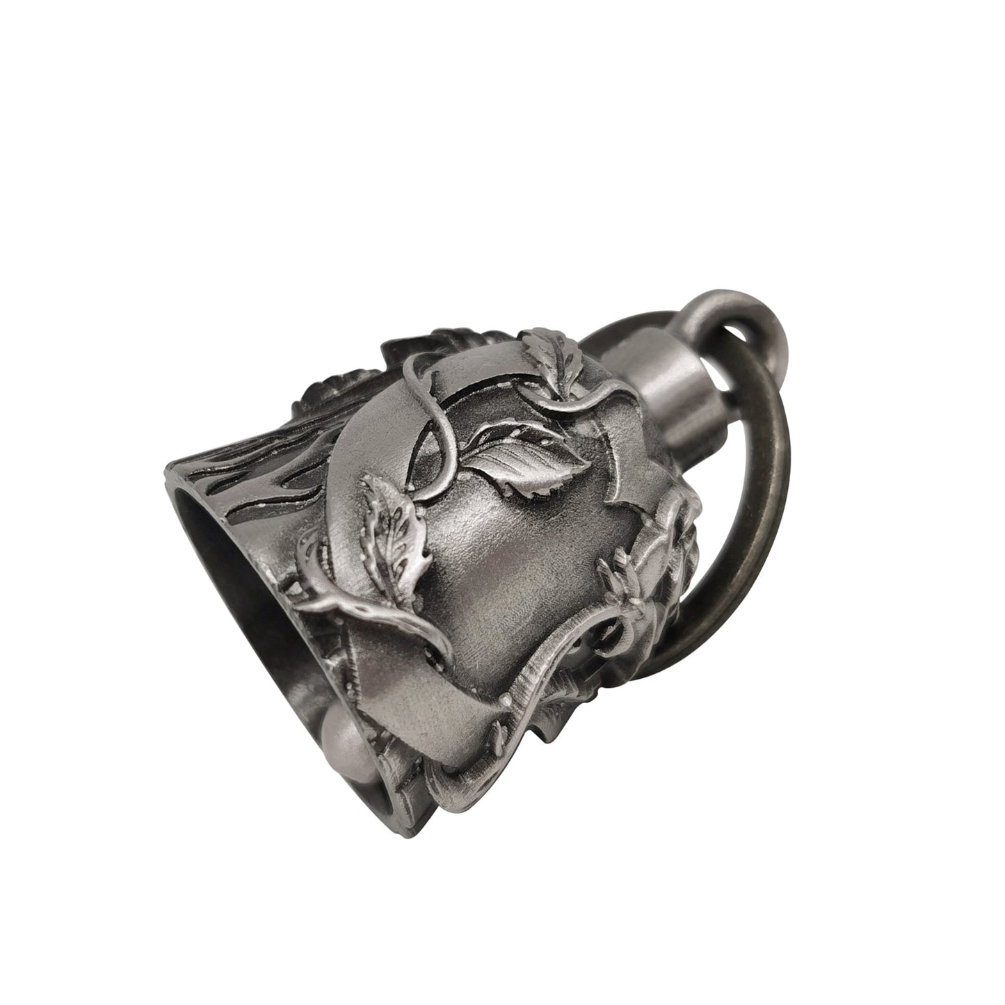 Dream Apparel Heart with Rose Motorcycle Bell, for Good Luck and in 3-D, Light Weight