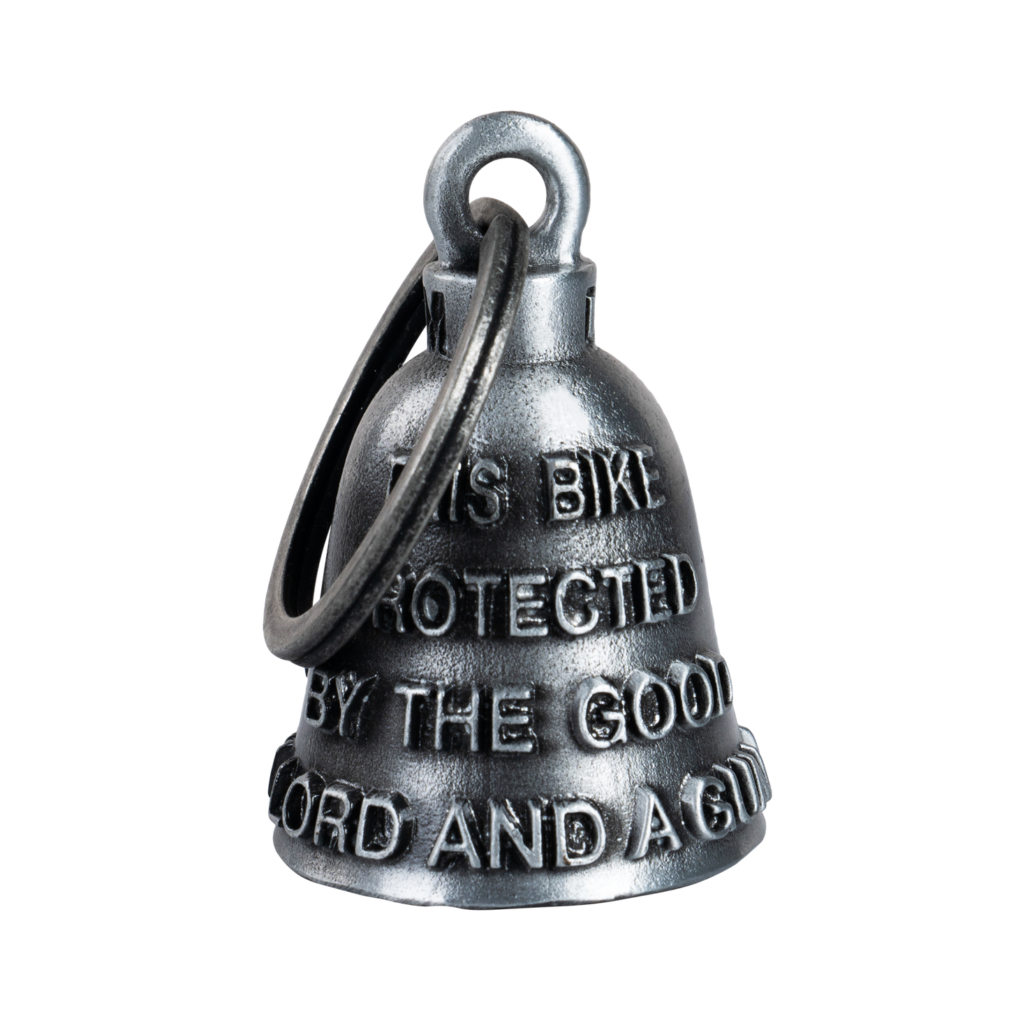 Dream Apparel "THIS BIKE PROTECTED BY THE GOOD LORD AND A GUN" Motorcycle Bell Impact Resistant