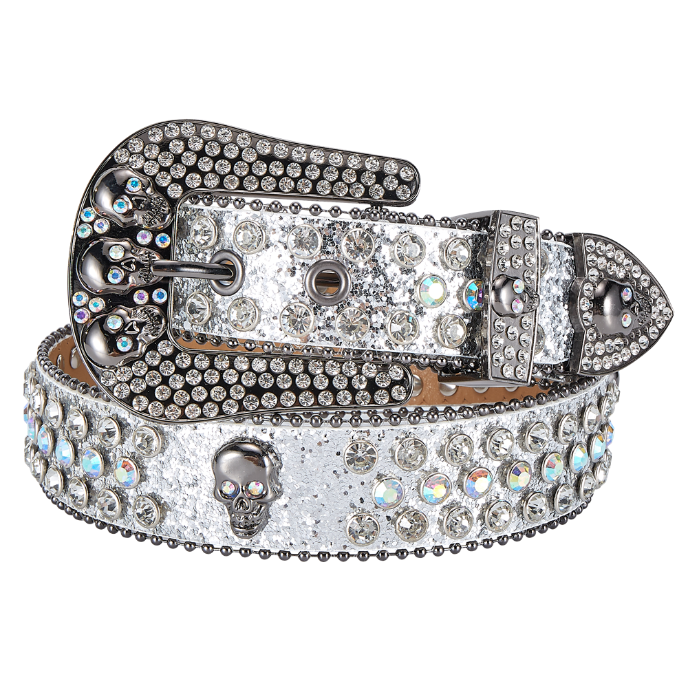 Dream Apparel Premium Strap Men Women Western Fashion Bling Bling Rhinestones Diamond Belts