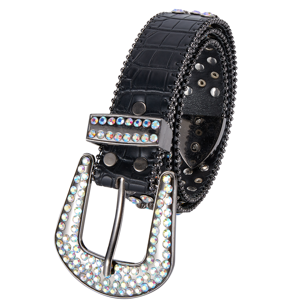 Dream Apparel's Premium Strap Men Women Western Fashion Bling Bling Rhinestones Crystal Diamond Belt