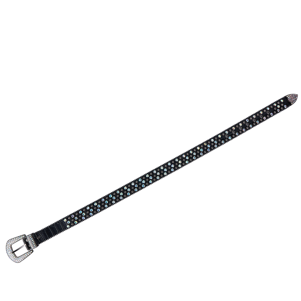 Dream Apparel's Premium Strap Men Women Western Fashion Bling Bling Rhinestones Crystal Diamond Belt