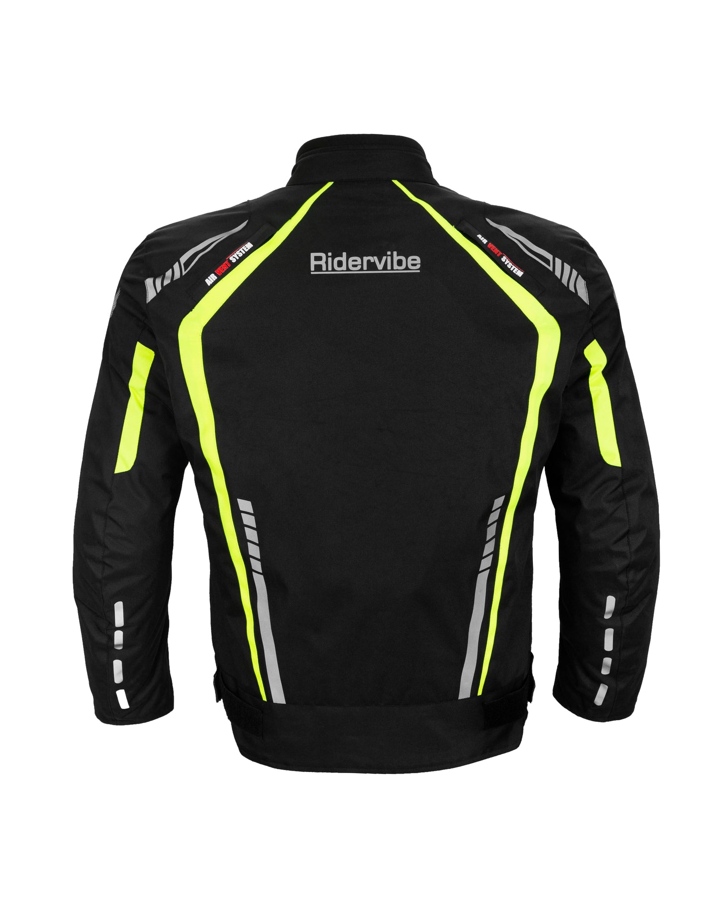 Dream Apparel Men's Nylon and Mesh Motorcycle Neon Jacket