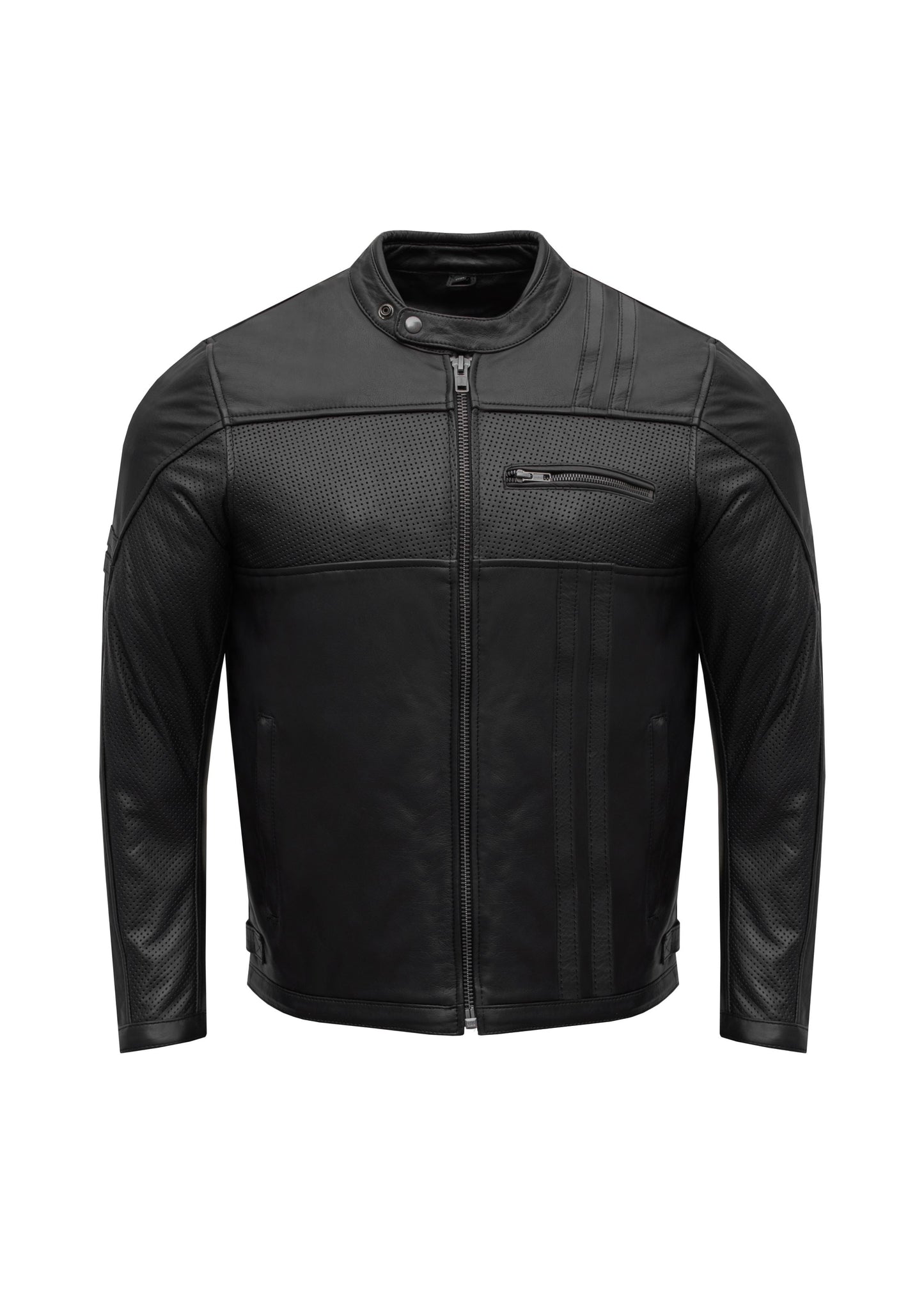 Dream Apparel Men's Leather Motorcycle Jacket