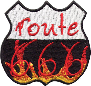 "Route 666" Flames Patch