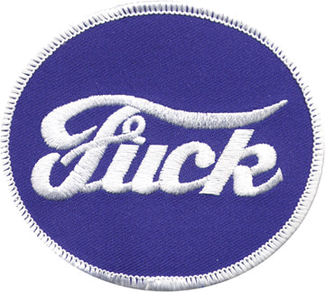 "Fuck" Motorcycle Patch