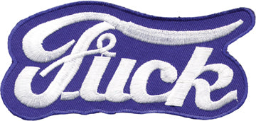 "Fuck"  Biker Patch