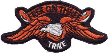 "Free on Three/Trike" Eagle Patch