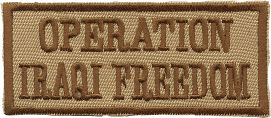 "Operation Iraqi Freedom" Patch