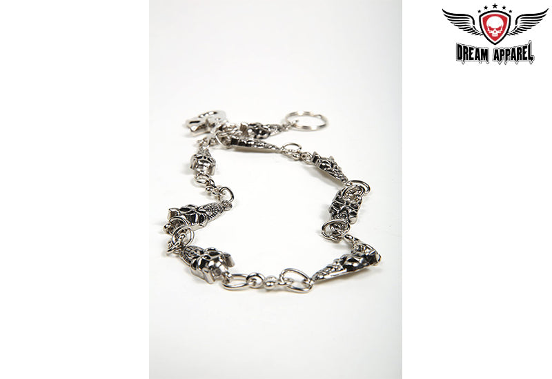 25" Skull Biker Chain